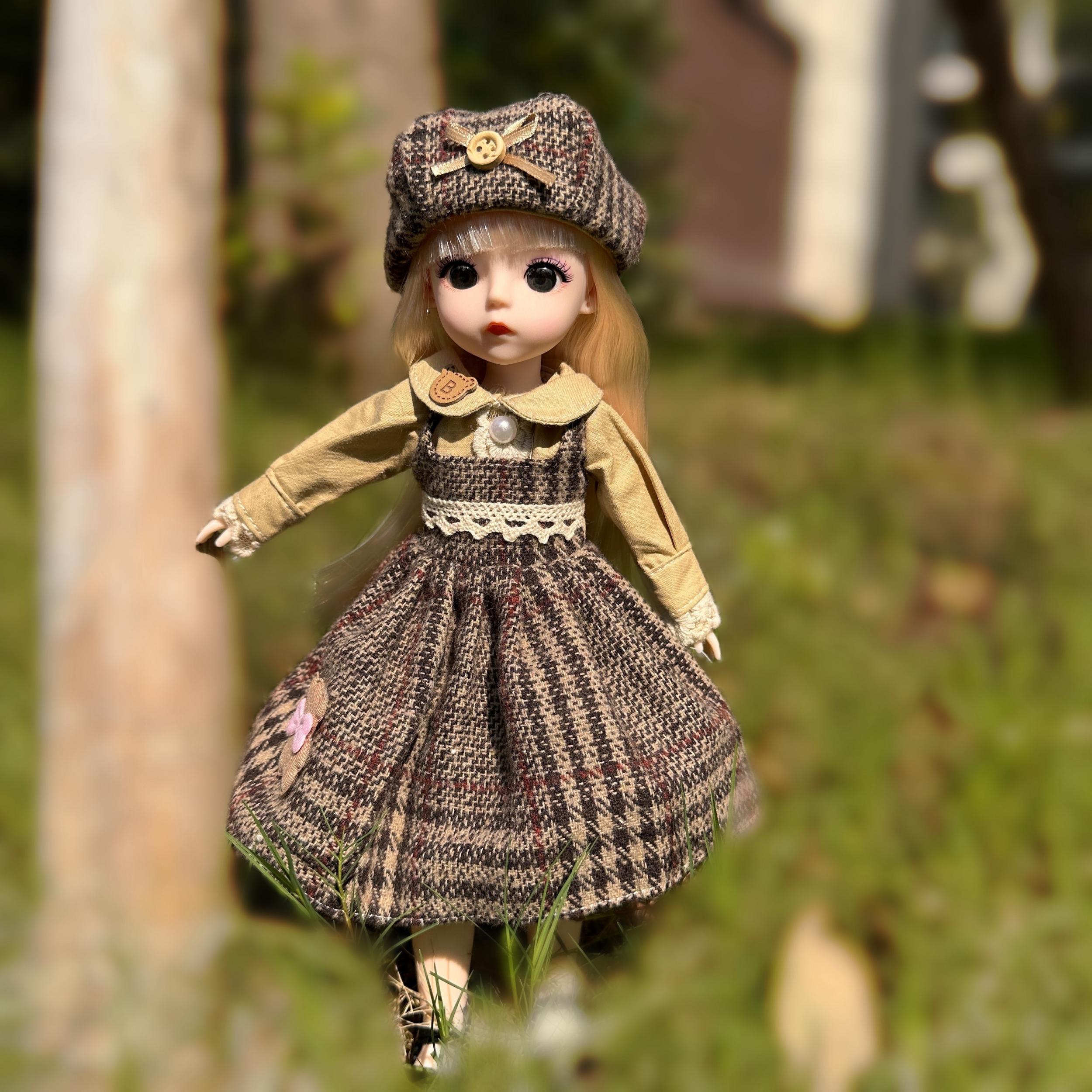 Fashionable 8in Skirt Suit BJD Changing Dress Suit