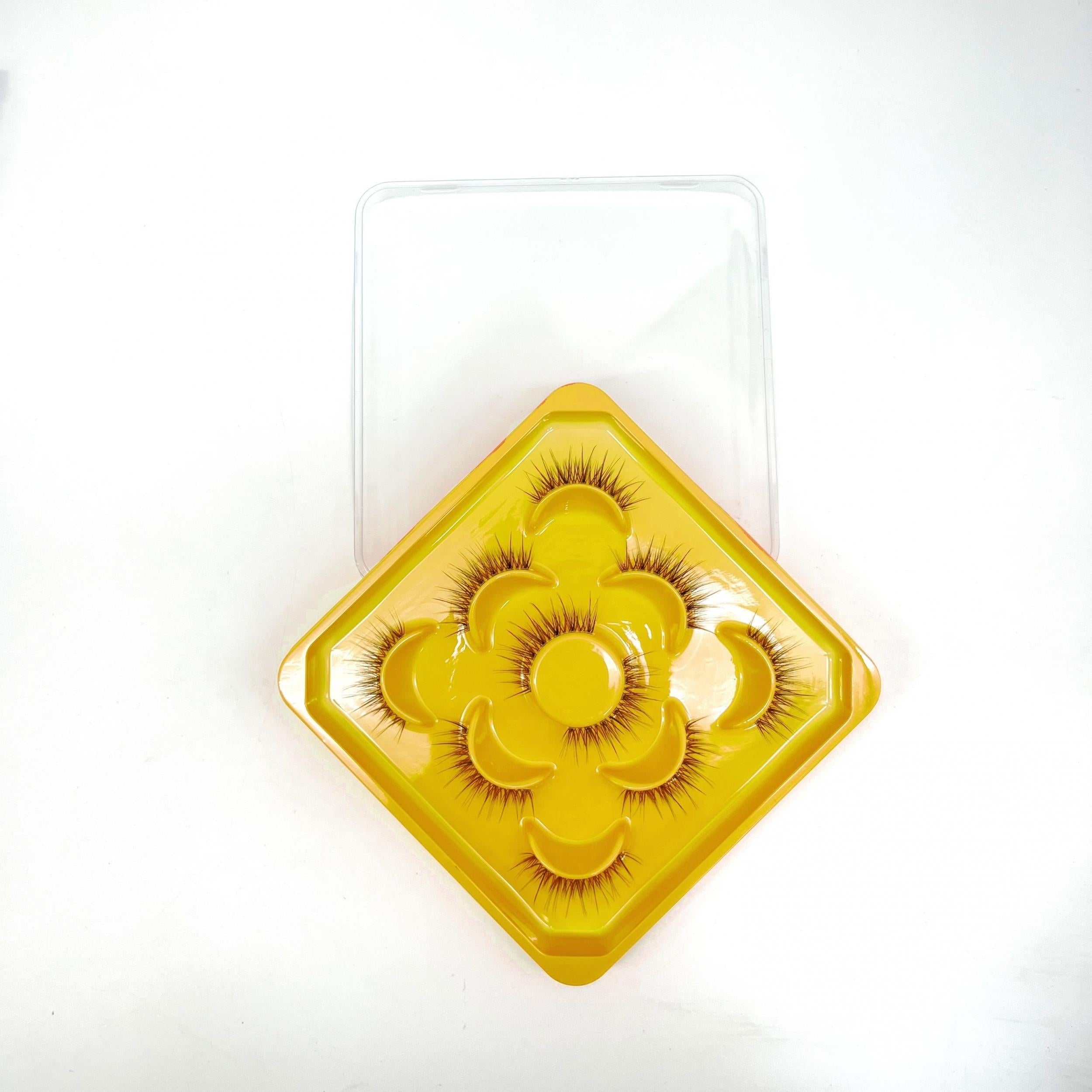 5D Faux Mink Lashes Wispy Soft Natural False Eyelashes 5 Pairs