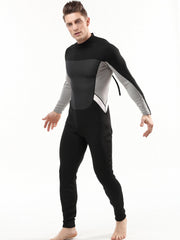 Men's 2mm Neoprene Diving Suit Warm Anti Jellyfish Cold Proof Wetsuit