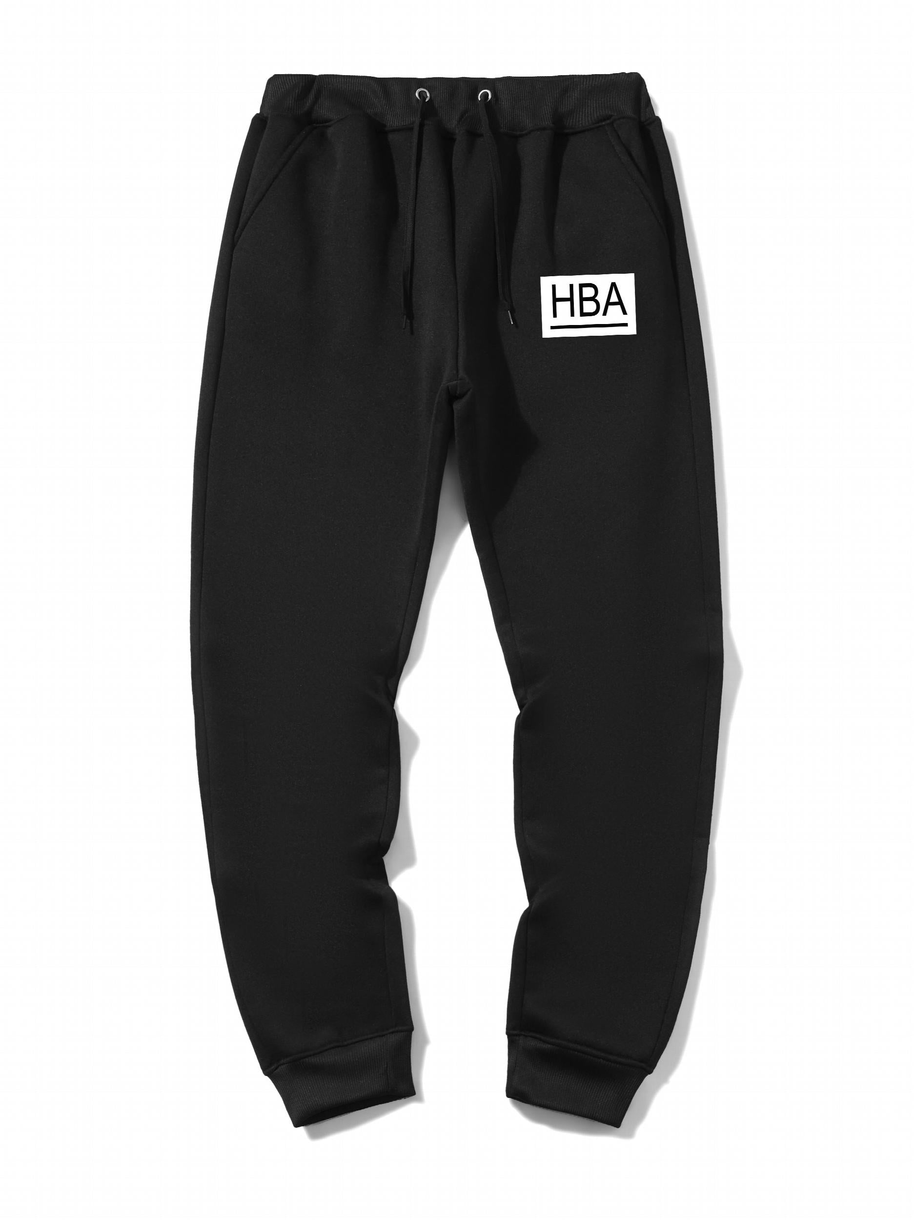 Men's Casual Letter Print Stylish Jogger Sweatpants