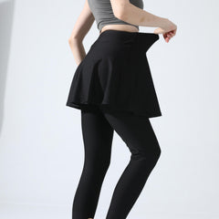 2 in 1 Sports Skirts With Leggings Running Golf Tennis Skorts Women's Activewear