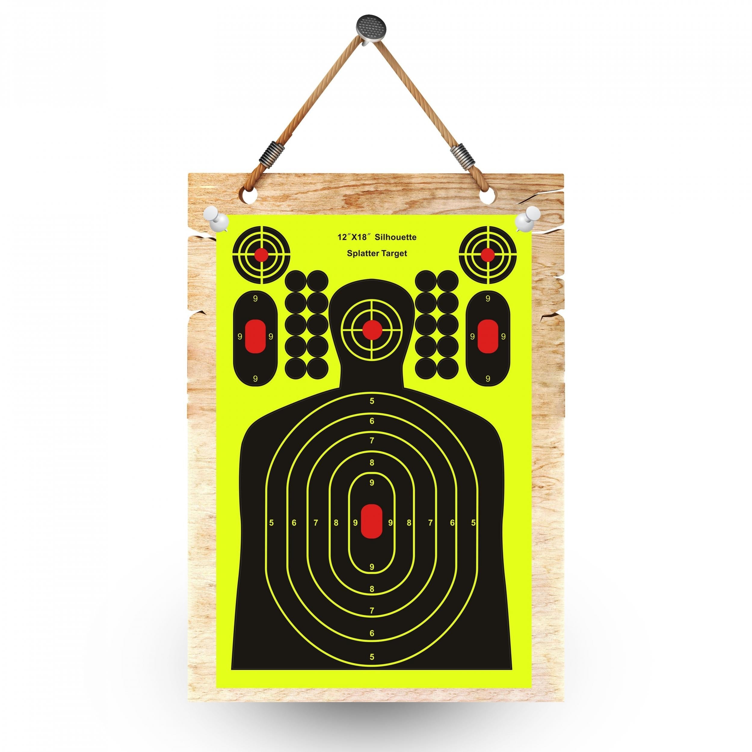10pcs Airsoft Shooting Targets 30x48x45cm for Range Training