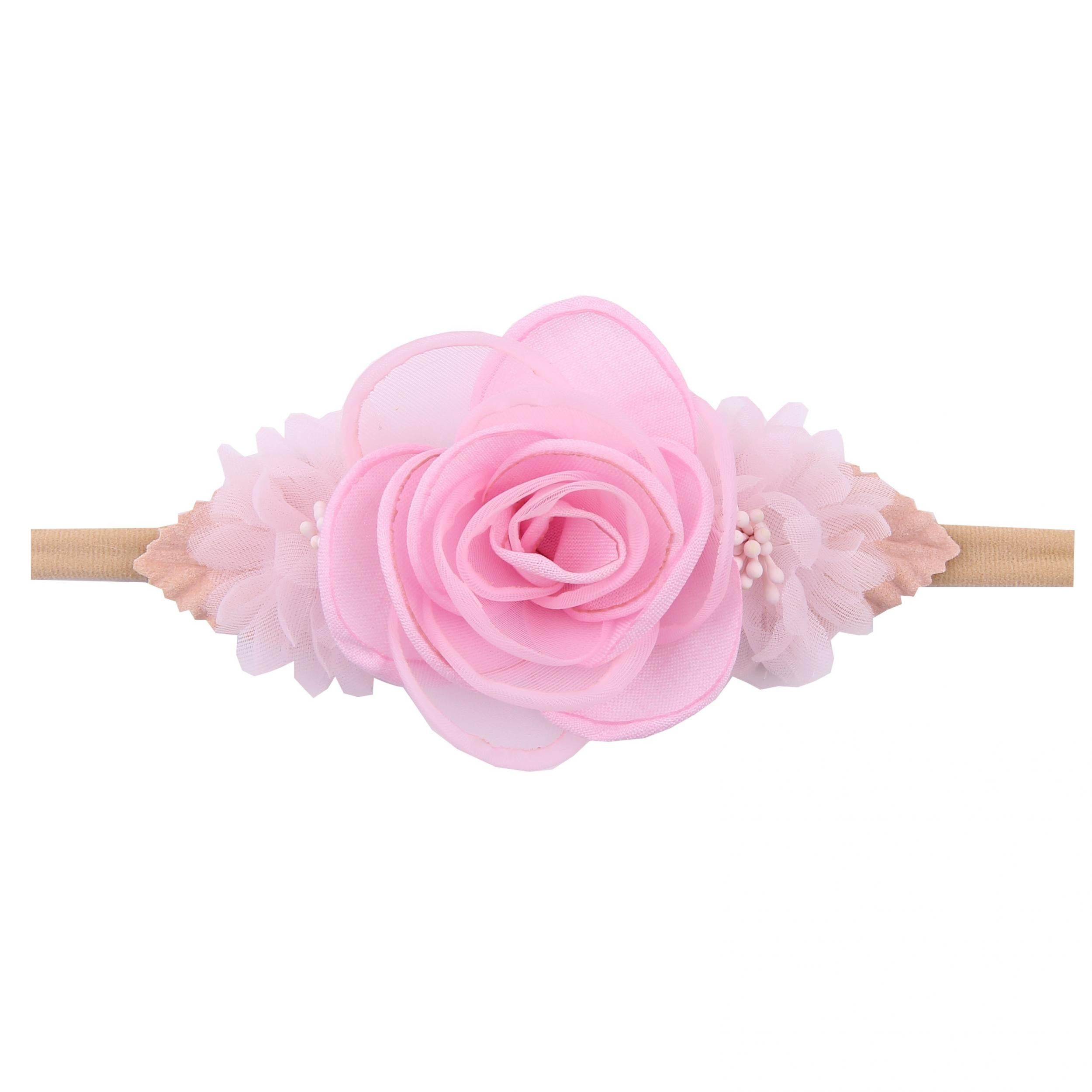 3 Piece Baby Girl Flower Hair Accessory Set