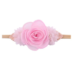 3 Piece Baby Girl Flower Hair Accessory Set