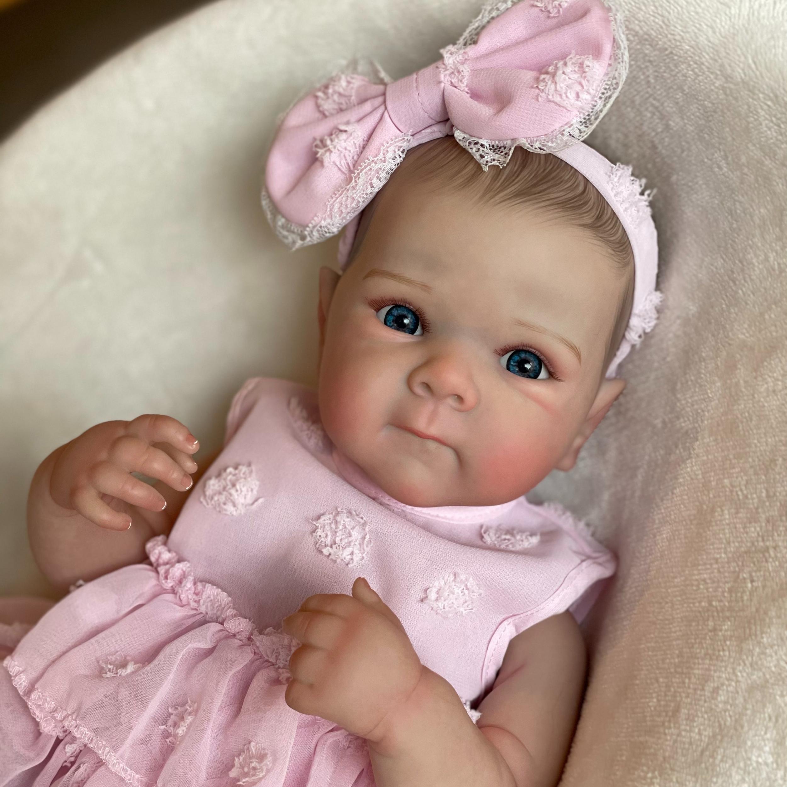 Bettie Full Body Vinyl Reborn Dolls 3D Painted Bebe Reborn Dolls
