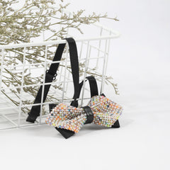 Faux Pearl Bow Tie for Women