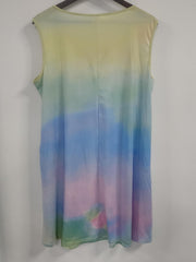 Tie Dye Tank Dress with Pockets