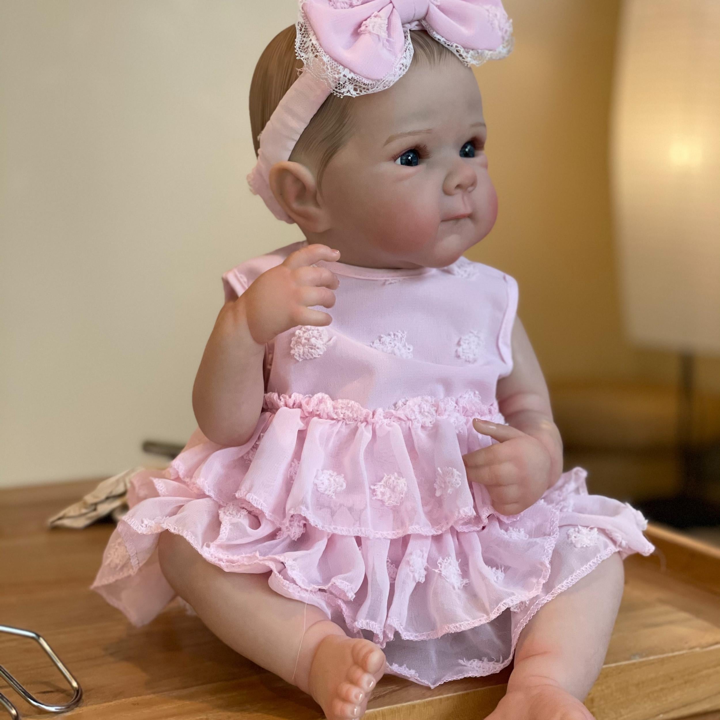 Girl Bettie All Vinyl Bebe Reborn Dolls