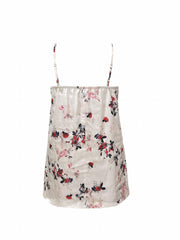 Floral Print Satin Cami Nightdress