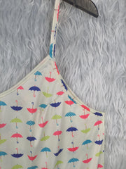 Umbrella Print Cami Sleep Dress