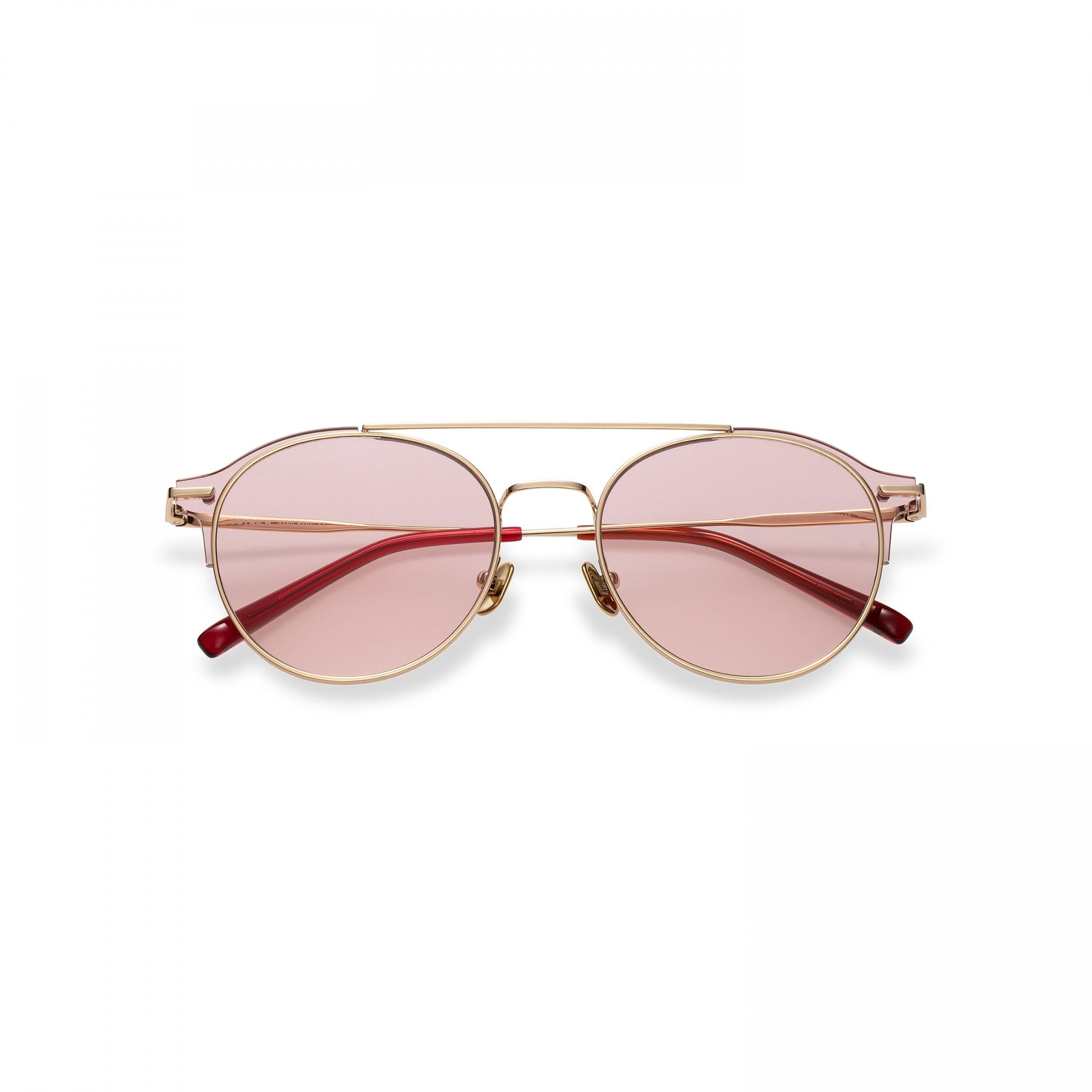 Men's Round Frame Sunglasses UV Protection For Cycling