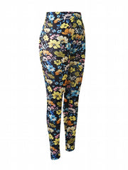 Floral Print Yoga Workout Pants High Stretch Running Sports Fitness Leggings
