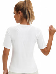 Women's Sports Yoga Short Sleeve T Shirt Casual Workout Top