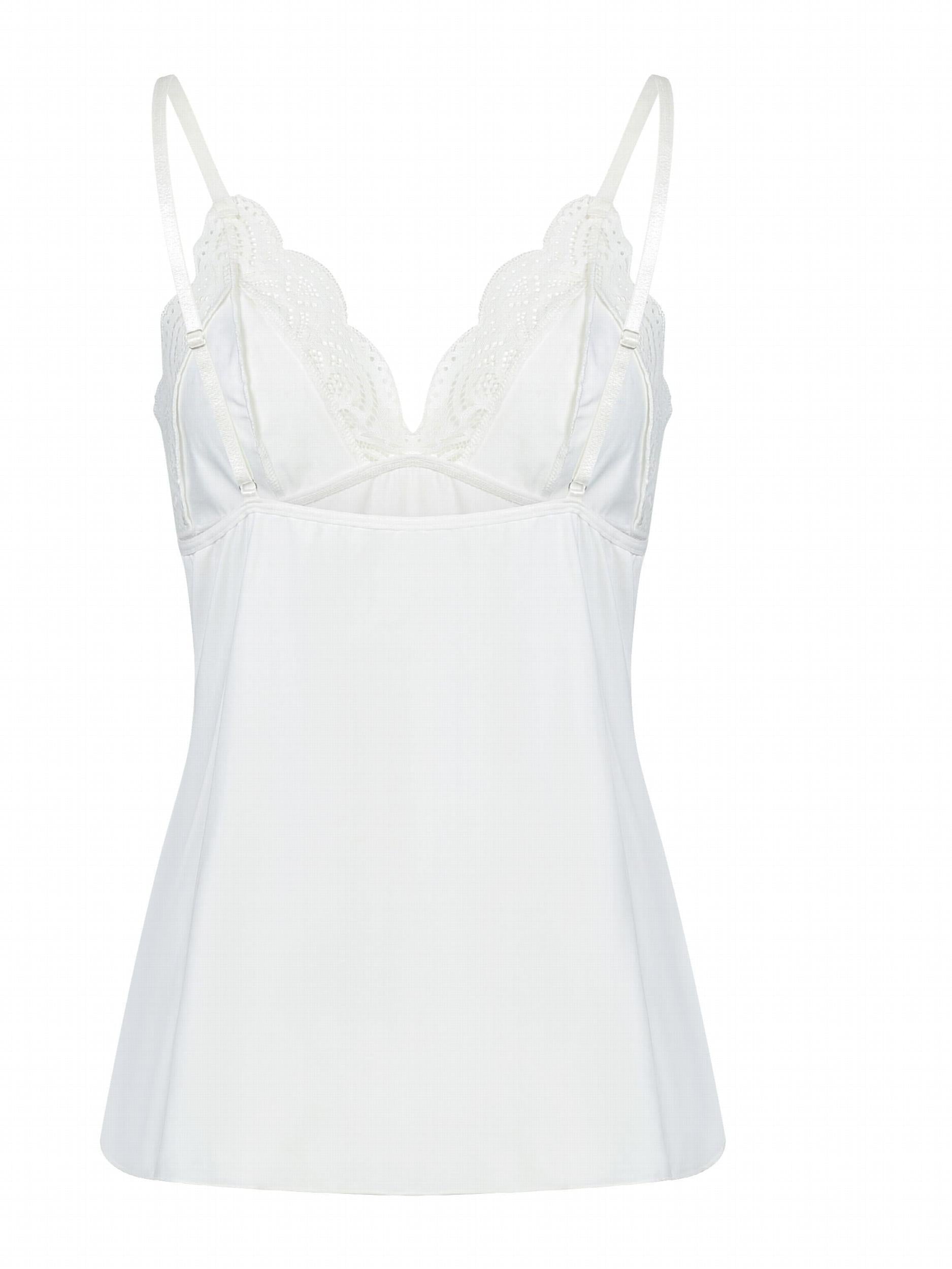Sexy Lace Trim Cami Dress