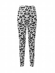 Leopard Print Yoga Pants High Stretch Leggings Women's Activewear