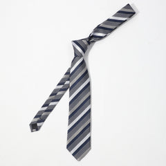 Men's Striped Thickened Tie for Business Versatility