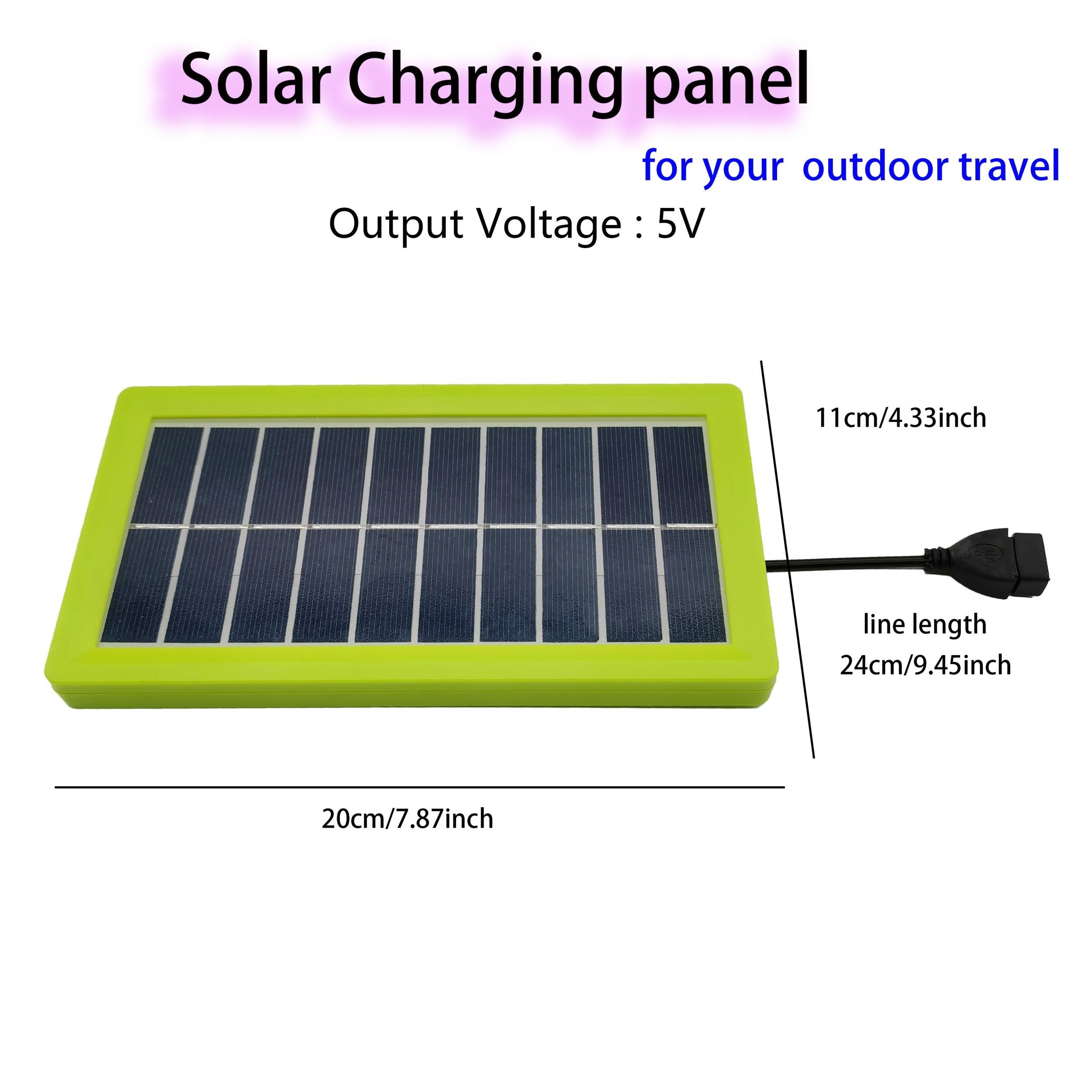 10W5V Solar Camping Charging Board for Outdoor Power Supply