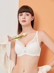Lace Push Up Bra Comfy & Breathable Women's Intimates