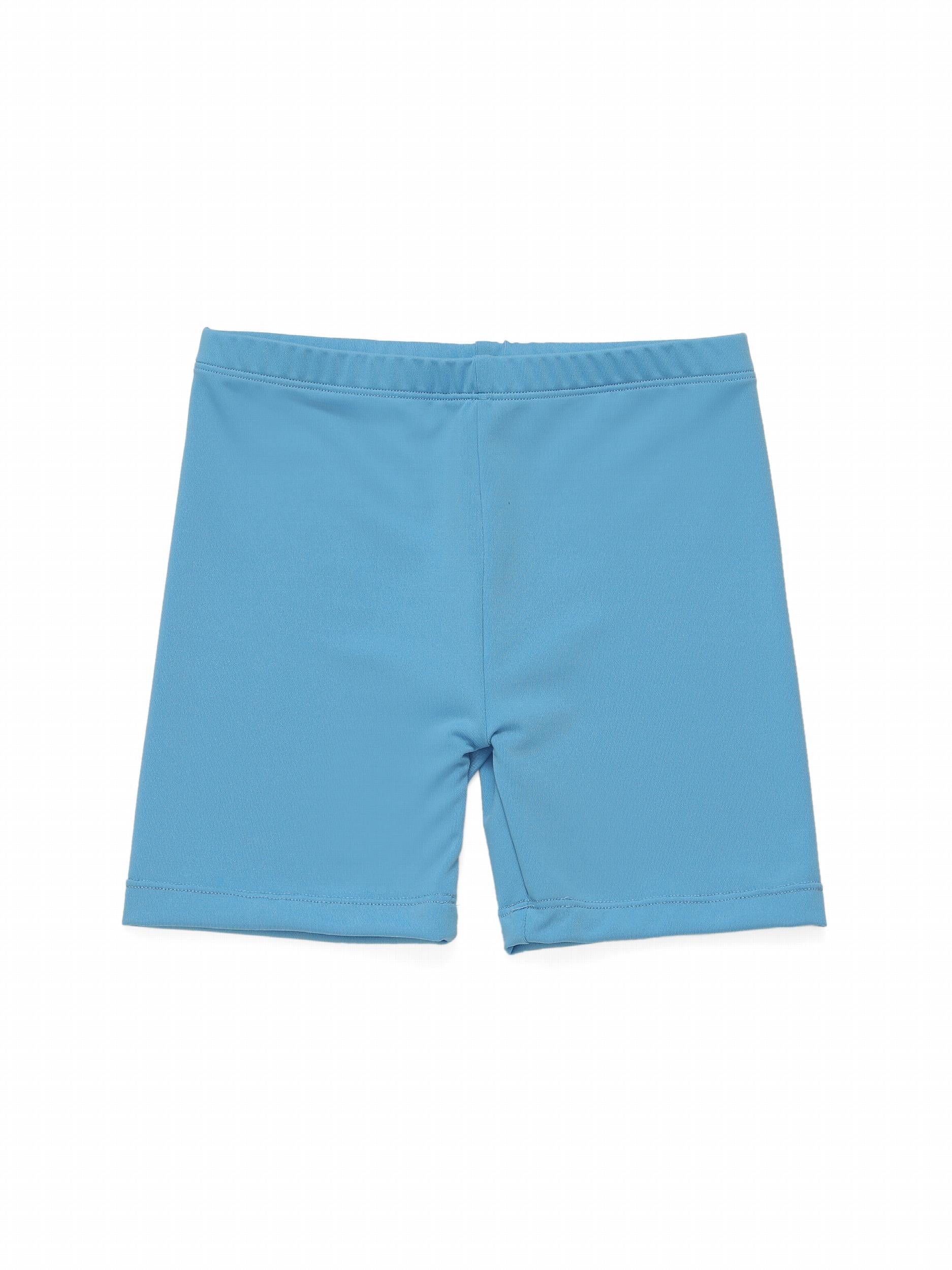Girls Elastic Waist Short Leggings for Spring Summer