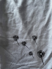 Dandelion Print High Rise Yoga Leggings