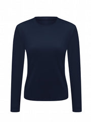 4pcs Long Sleeve Round Neck Warm T Shirt Solid Base Layer Top