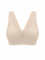 Lace Wireless Bra Soft & Comfortable Tank Bra