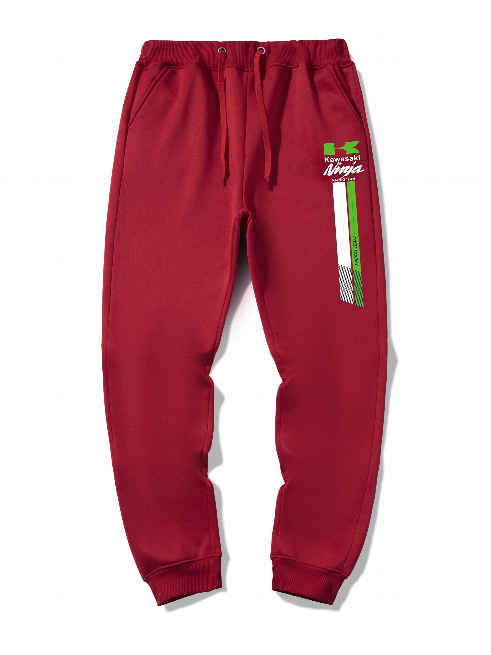Men's Graphic Print Jogger Sweatpants