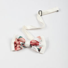 Men's Banquet Flower Double Layer Neck Pullover Bow Tie