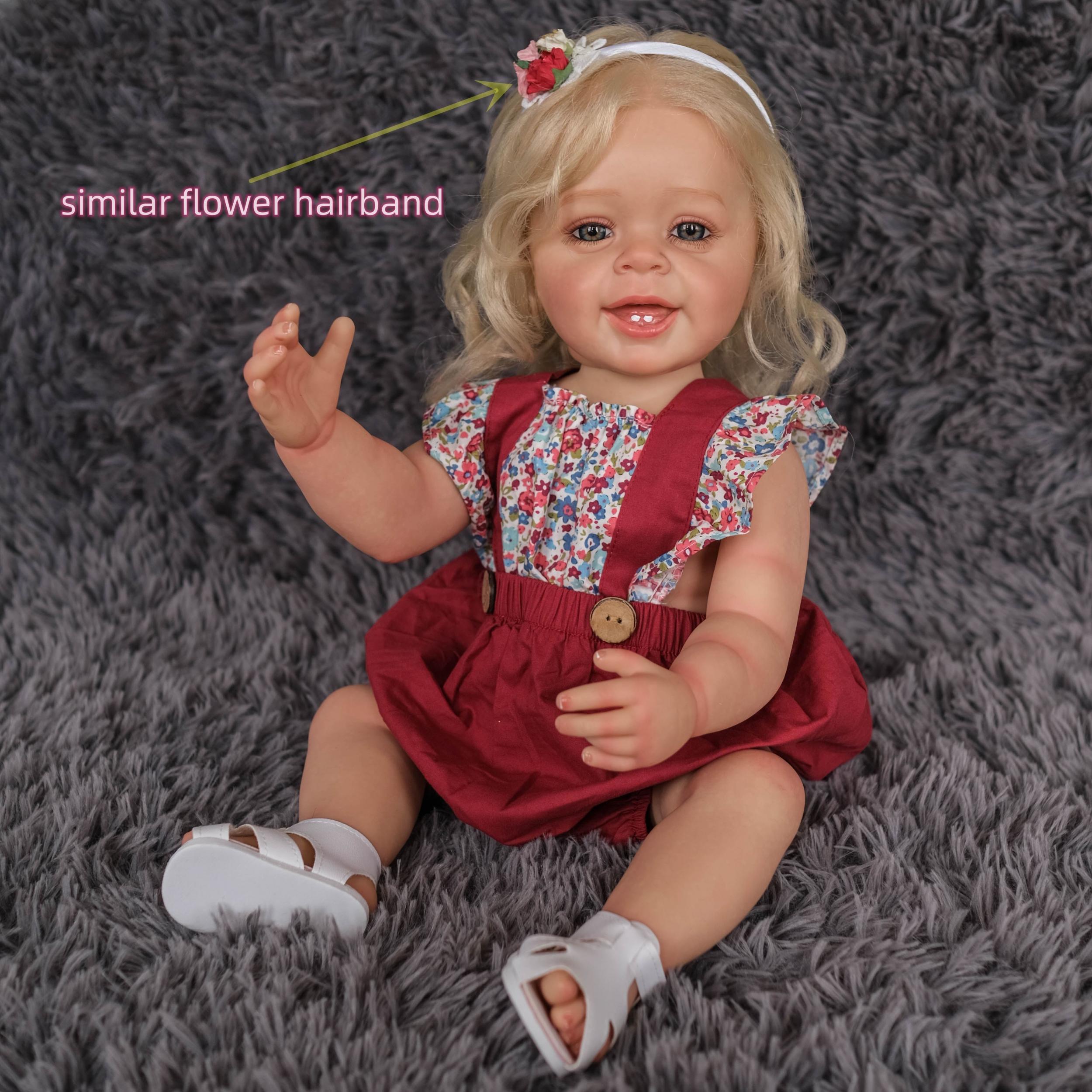 22 Inch Soft Touch Reborn Baby Doll Realistic 3D Princess