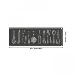 Long Strip Non-slip Kitchen Rug 43x120cm