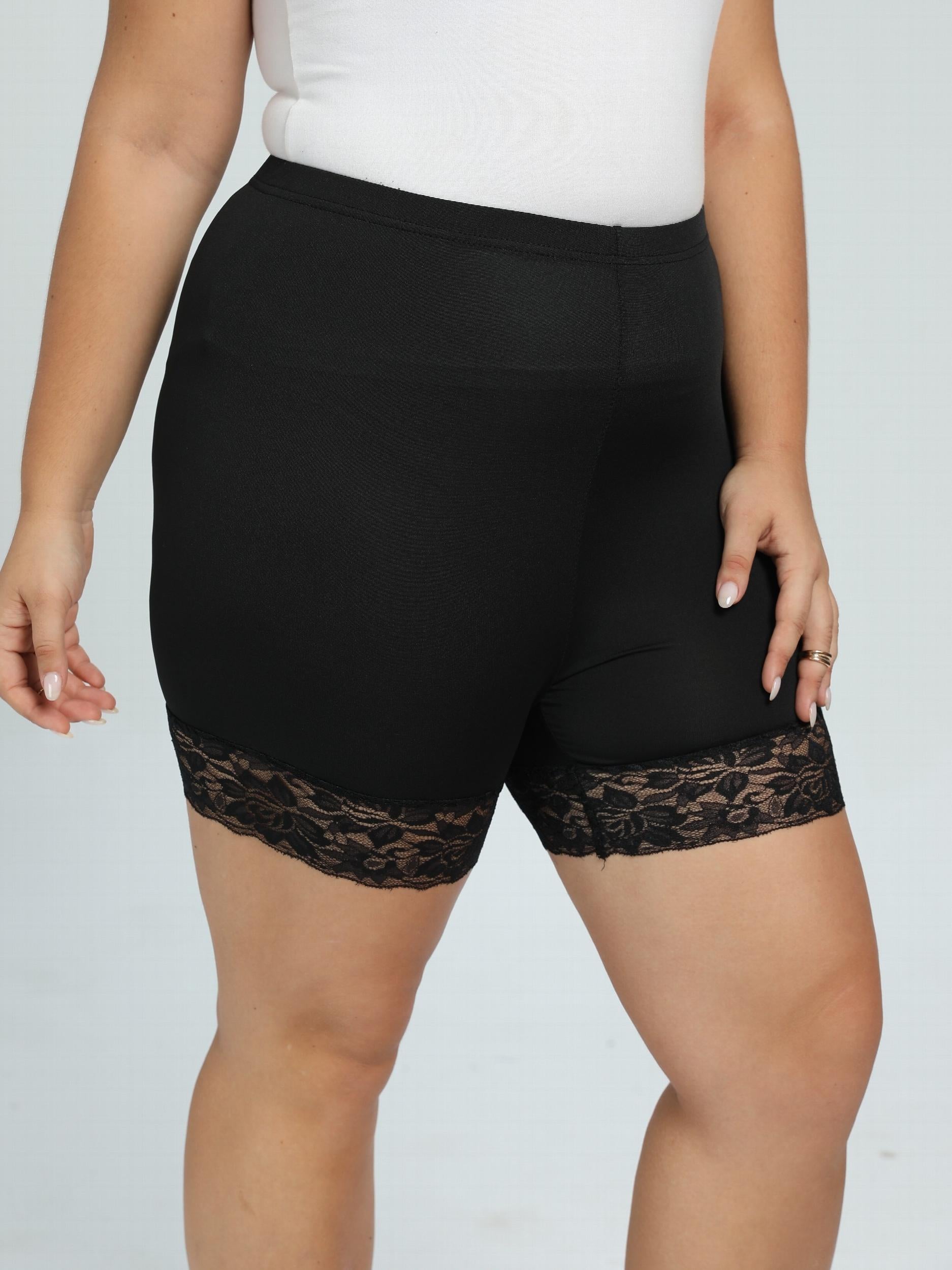 Lace High Stretch Short Leggings
