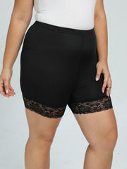 Lace High Stretch Short Leggings