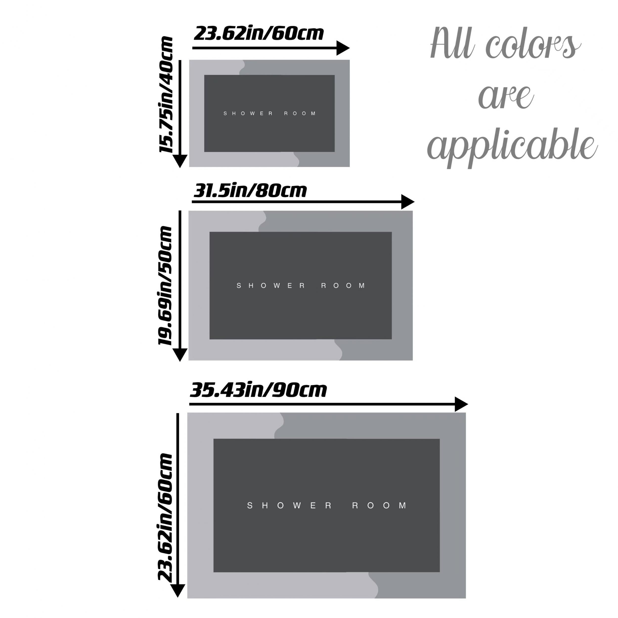 Ultra Soft Diatom Mud Mat, Water Absorbent Bath Rug, Non Slip Shower Carpet