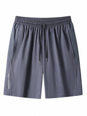 Men's Quick Dry Stretch Waist Shorts with Pockets for Gym Summer Training