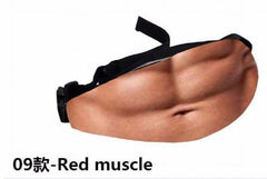 Novelty Dad Bod Waist Bag Beer Belly Fanny Pack