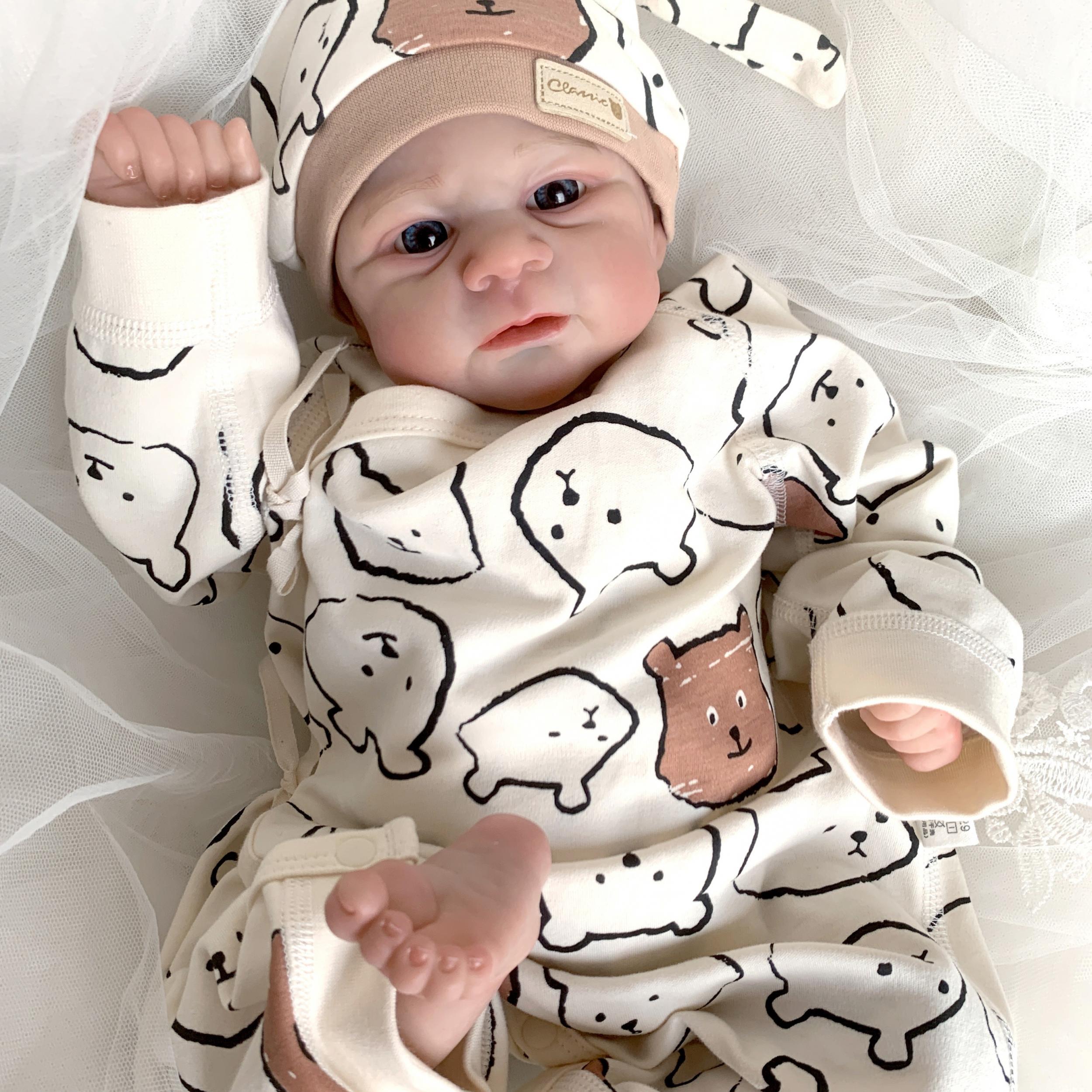 Realistic Soft Touch High Collectible Reborn Doll With Hand Drawing Hair