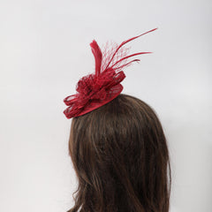 Feather Veil Vintage Fascinators Hat Kentucky Derby Hat For Women