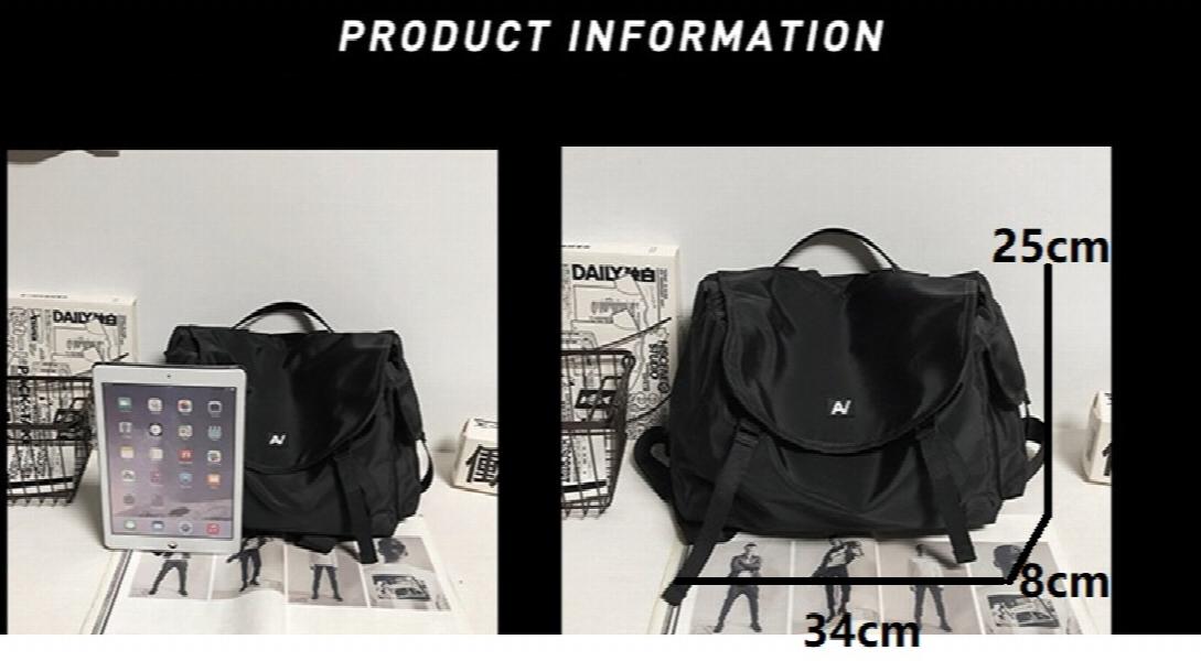 Nylon Women Backpack Girls Rucksack Shoulder Bags Large Travel
