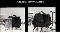 Nylon Women Backpack Girls Rucksack Shoulder Bags Large Travel