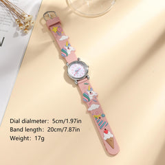 Pink Unicorn Casual Watch for Kids