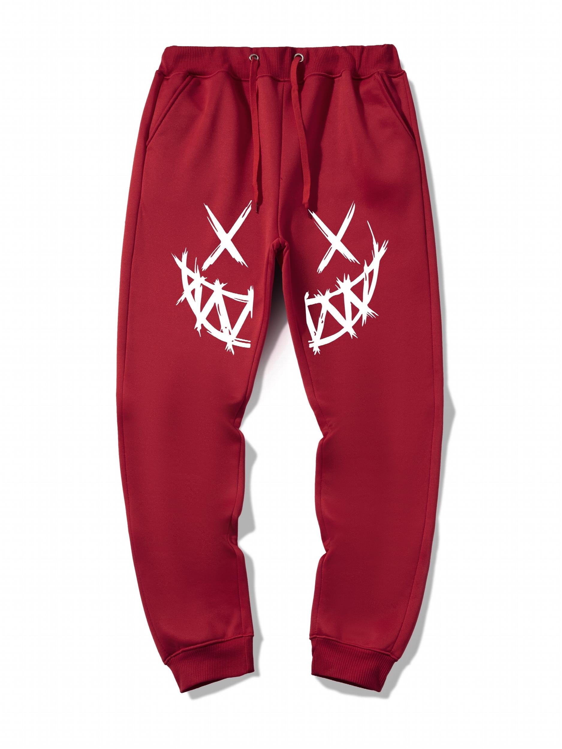 Men's Funny Print Jogger Sweatpants Casual Sport Pants