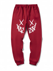 Men's Funny Print Jogger Sweatpants Casual Sport Pants