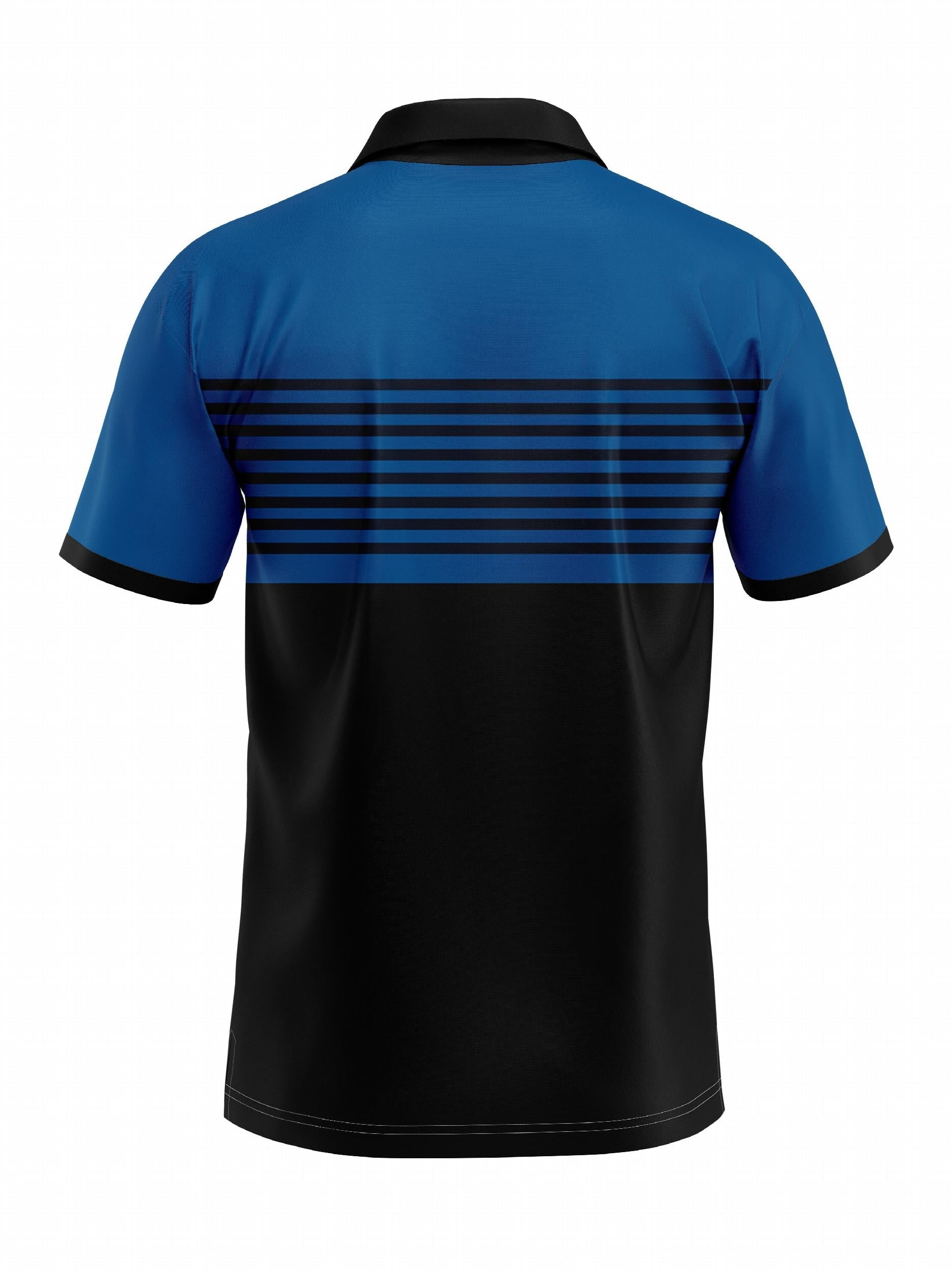 Men's Striped Short Sleeve Lapel Shirt for Summer