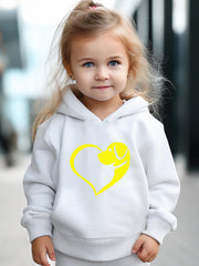 Heart & Puppy Activewear Set Girls Casual Comfy Breathable Sports