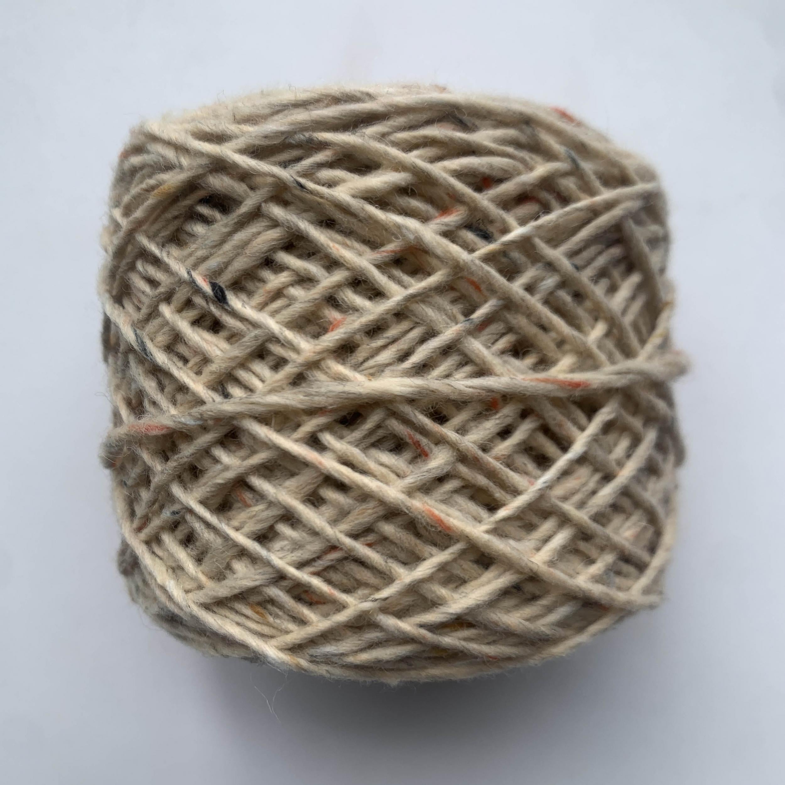 100m Colored Dotted Wool Yarn Medium Thick