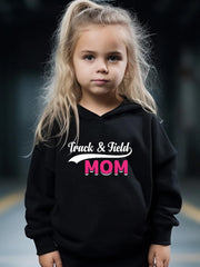 2pcs Mom Print Outfits Girls Hoodies Jogger Pants Set For Girls