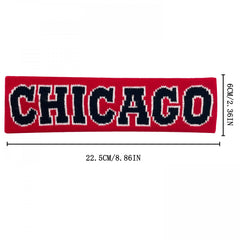 Unisex Number 23 City Names Knit Sports Headband - Pack of 1