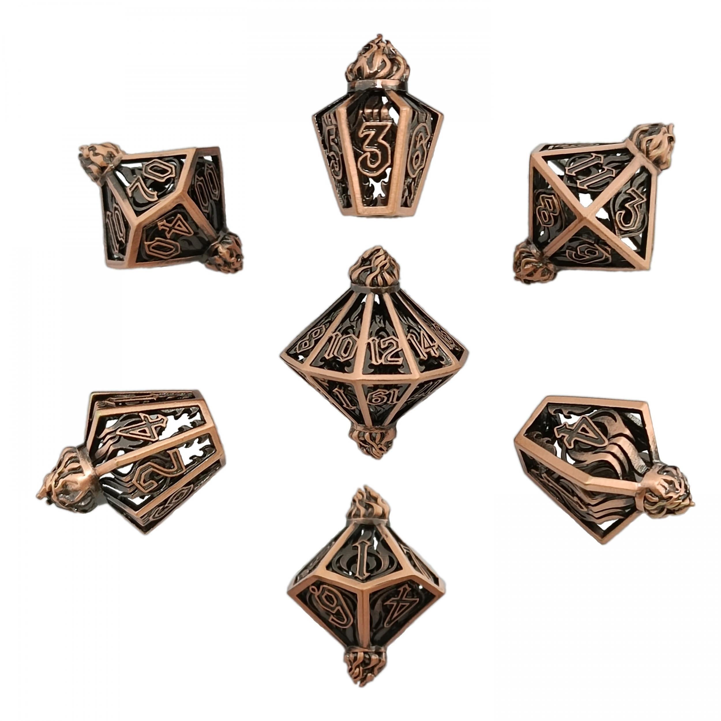 Electroplated Dice Metal Skeleton Welded Jug Shaped Dice