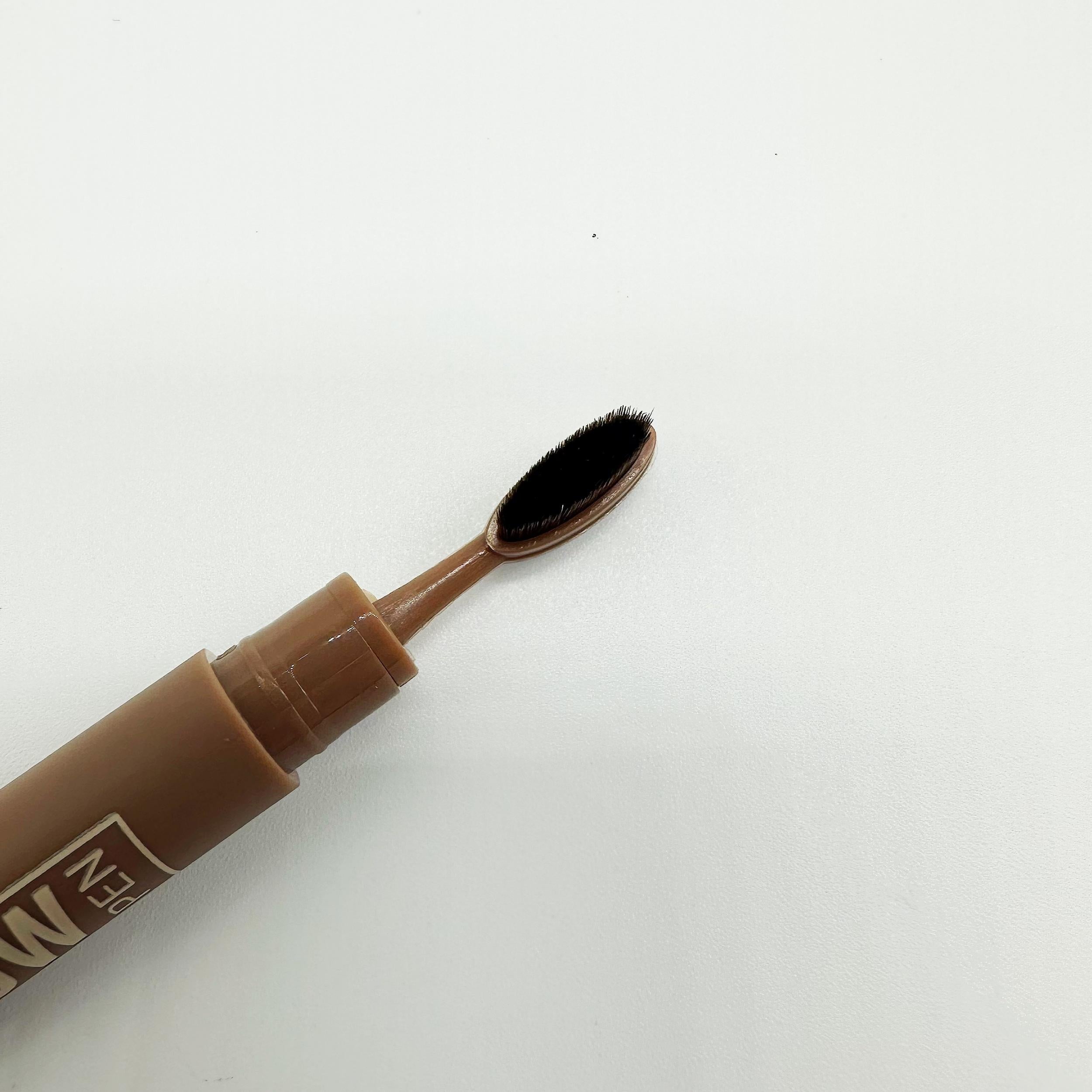 2 Colors Eyebrow Pencil Waterproof Sweat Proof with Brush Head