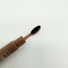 2 Colors Eyebrow Pencil Waterproof Sweat Proof with Brush Head